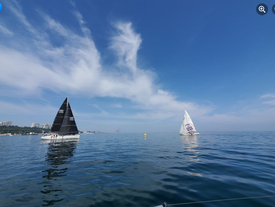 The poster of the event — Club regatta &quot;BABINE LITO&quot; in Black sea yacht club